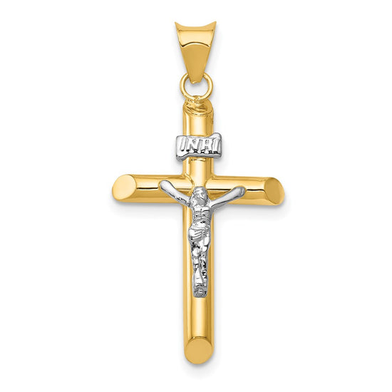 Gold INRI Crucifix Pendants