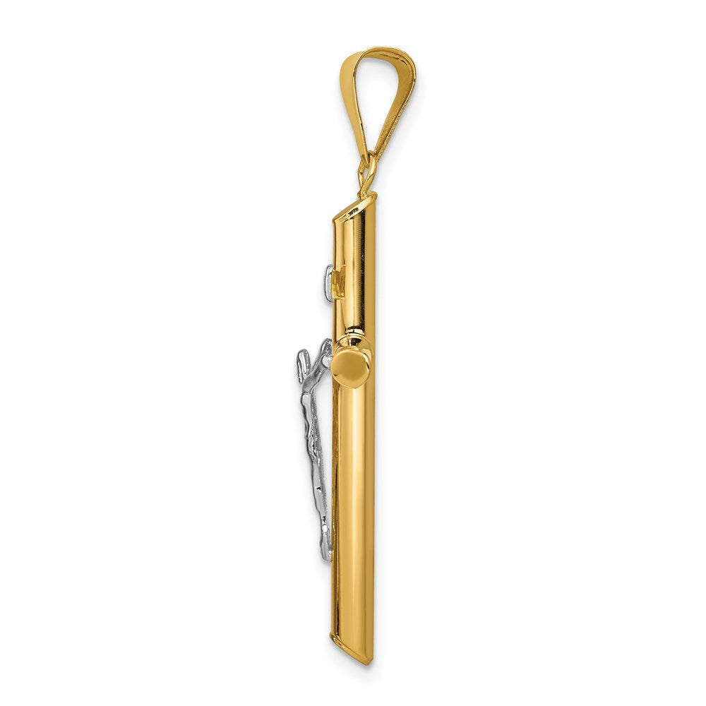 Gold INRI Crucifix Pendants