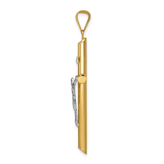 Gold INRI Crucifix Pendants