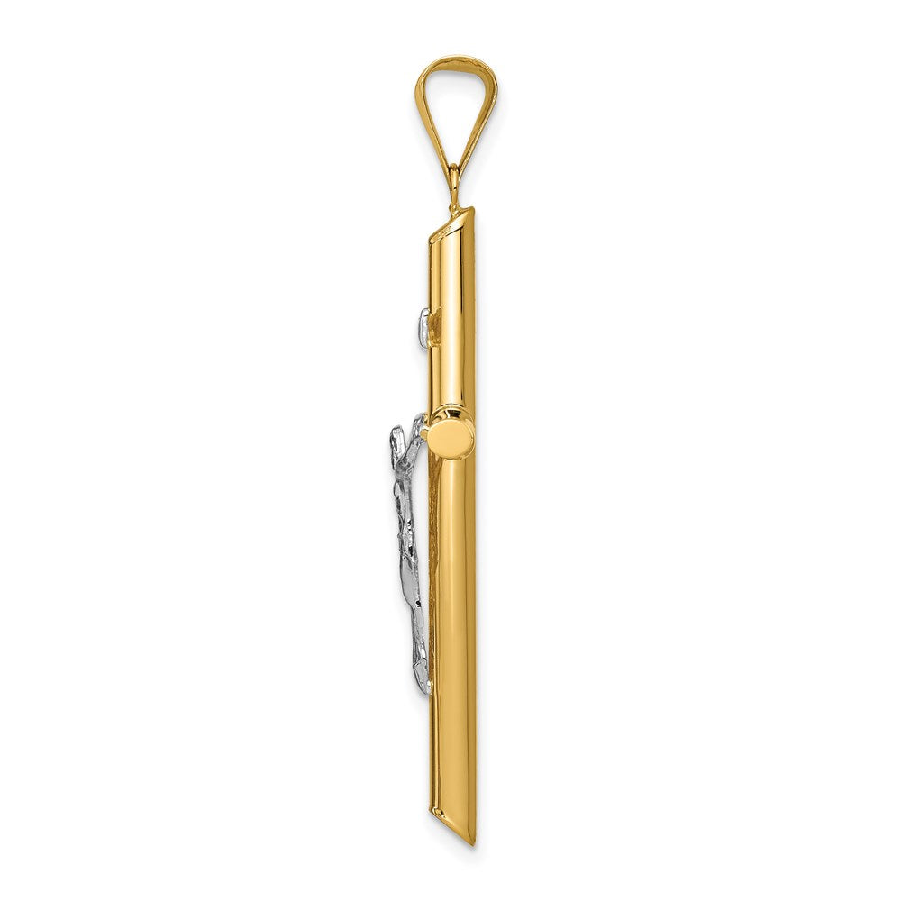 Gold INRI Crucifix Pendants