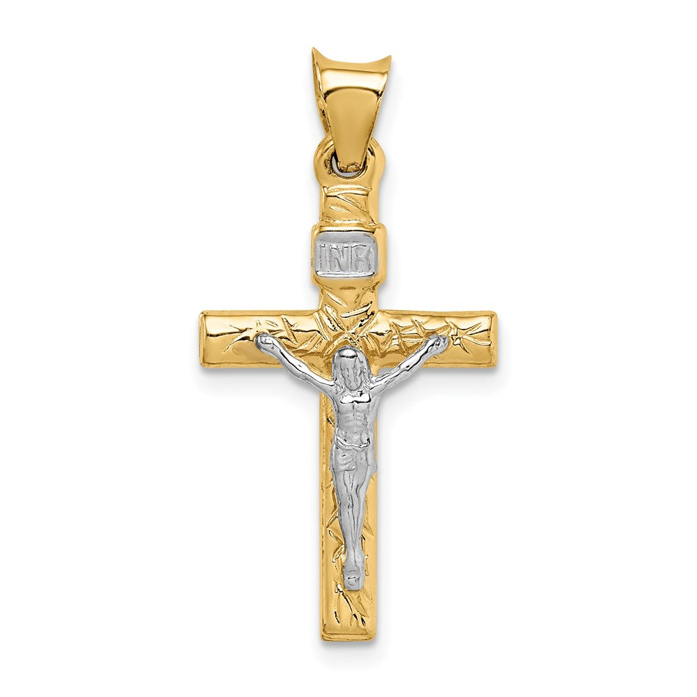 Gold INRI Crucifix Pendants