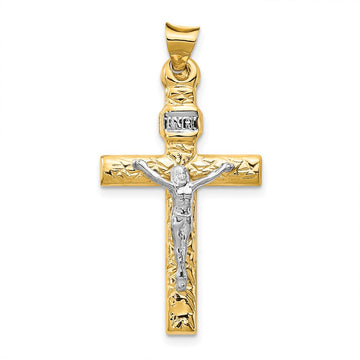 Gold INRI Crucifix Pendants