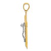 Gold Crucifix Pendant
