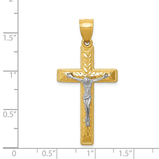Gold Crucifix Pendant