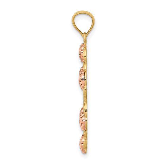 Gold Our Lady of Guadalupe Pendants