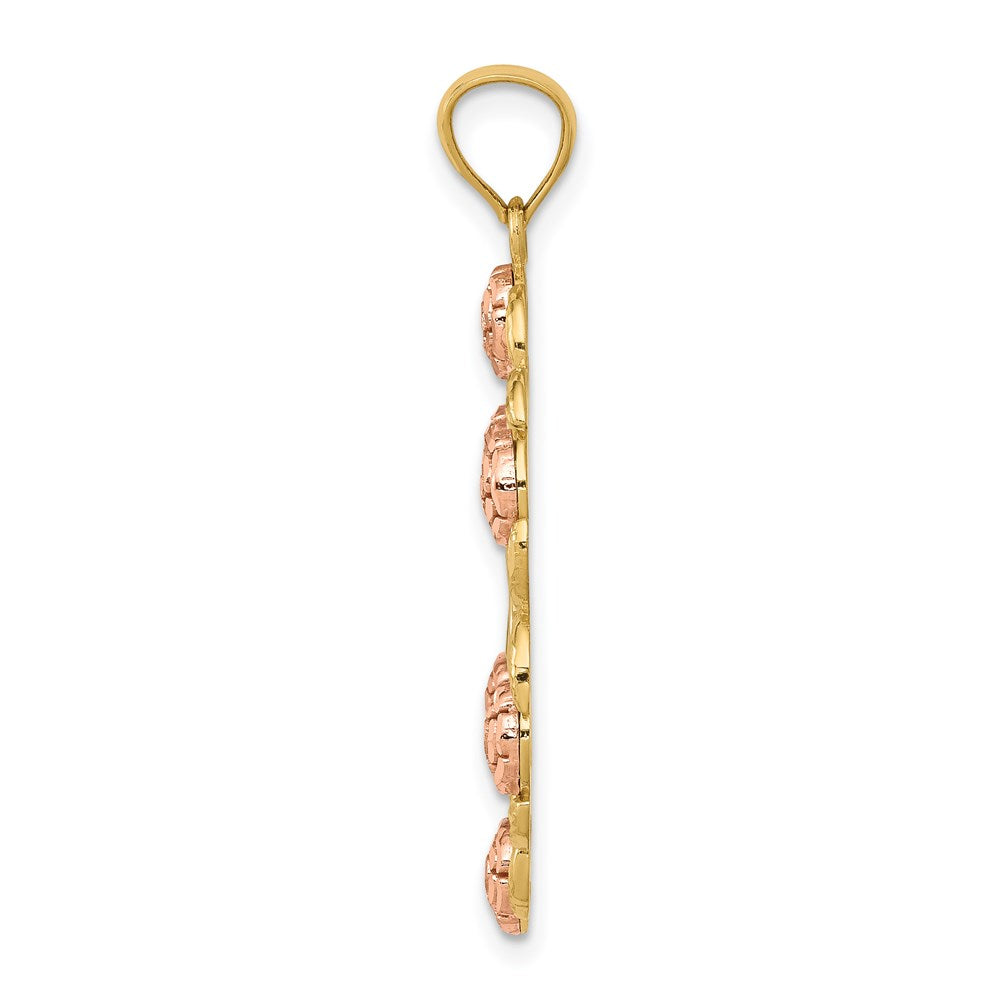 Gold Our Lady of Guadalupe Pendants