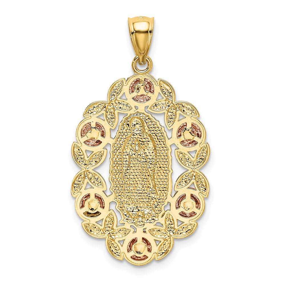 Gold Our Lady of Guadalupe Pendants