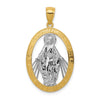 Gold Miraculous Medal Pendants