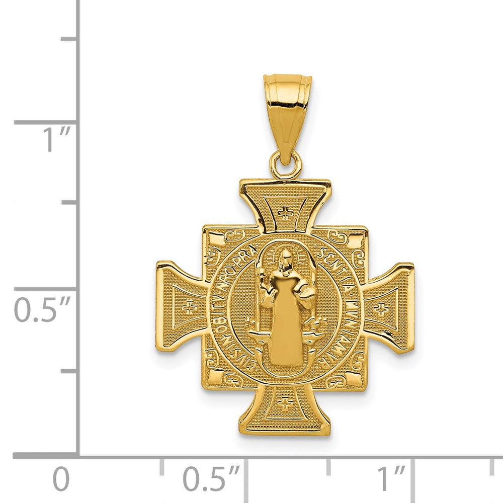 Gold St. Benedict Pendants