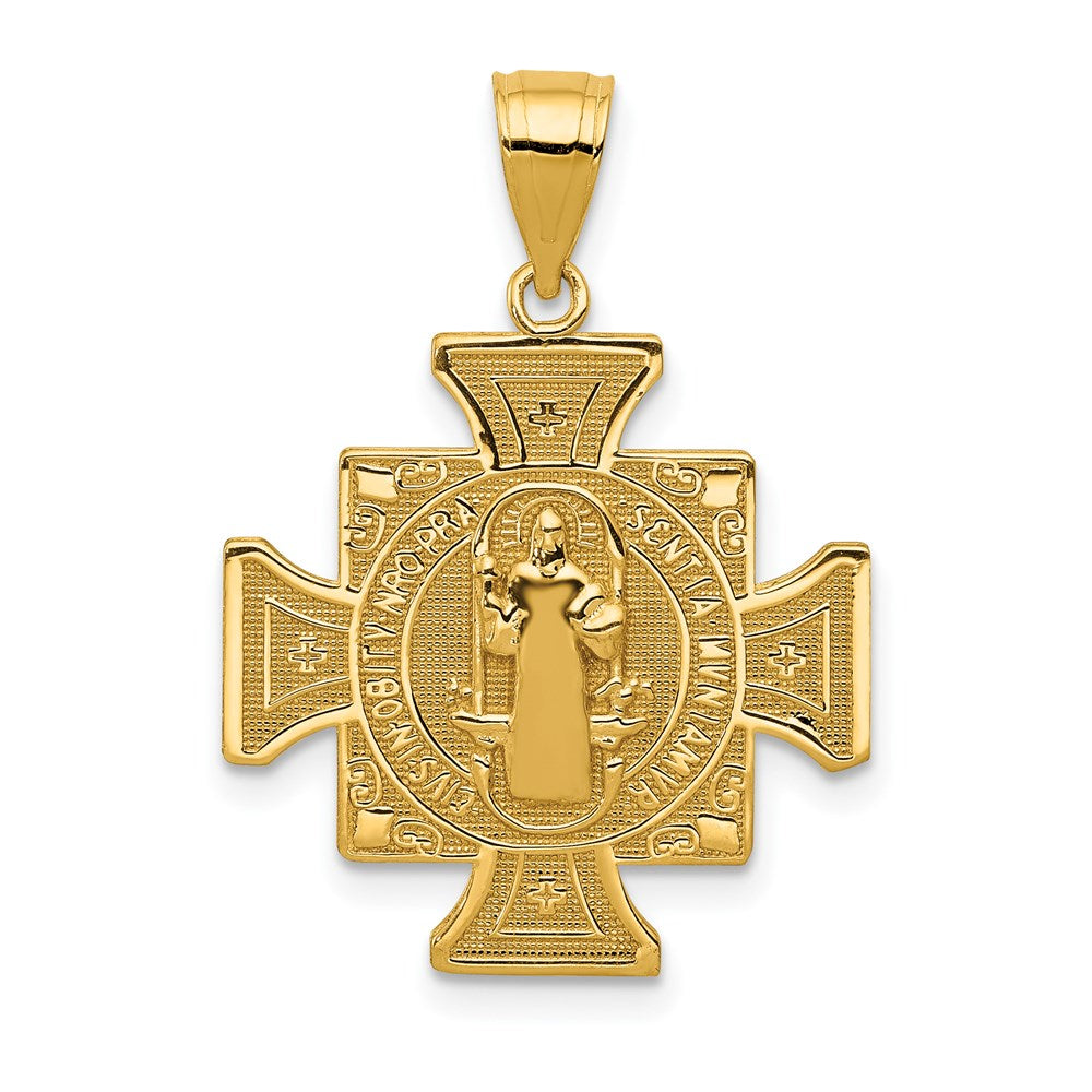 Gold St. Benedict Pendants