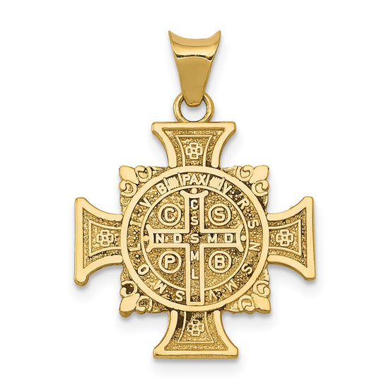 Gold St. Benedict Pendants