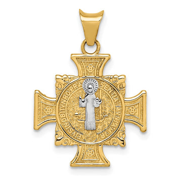 Gold St. Benedict Pendants