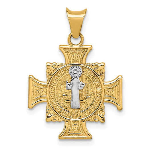Gold St. Benedict Pendants