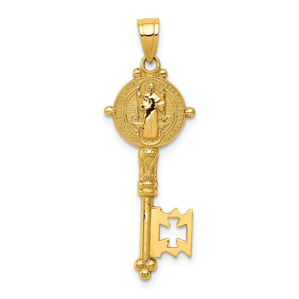 Gold St. Benedict Pendants