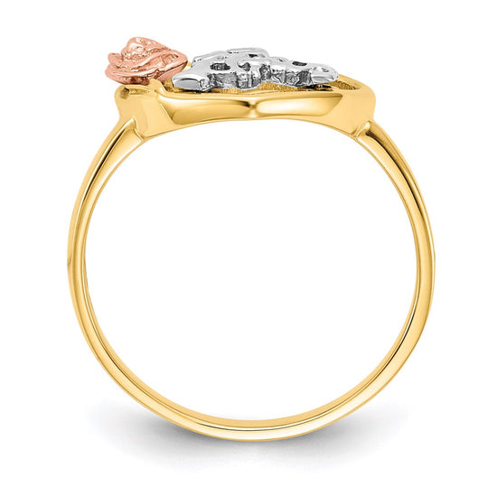 Gold Polished 15 Anos Rings