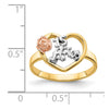 Gold Polished 15 Anos Rings