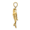 Gold Polished Jungle Animal Pendants