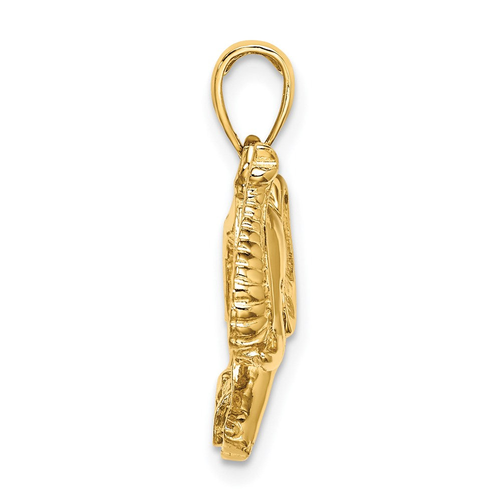 Gold Polished Jungle Animal Pendants