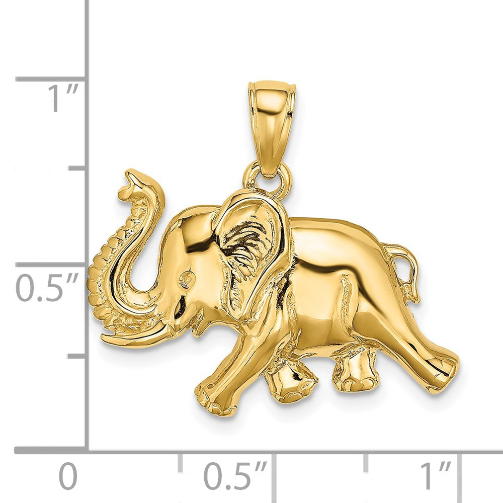 Gold Polished Jungle Animal Pendants
