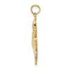 Gold Polished Reptile Pendants