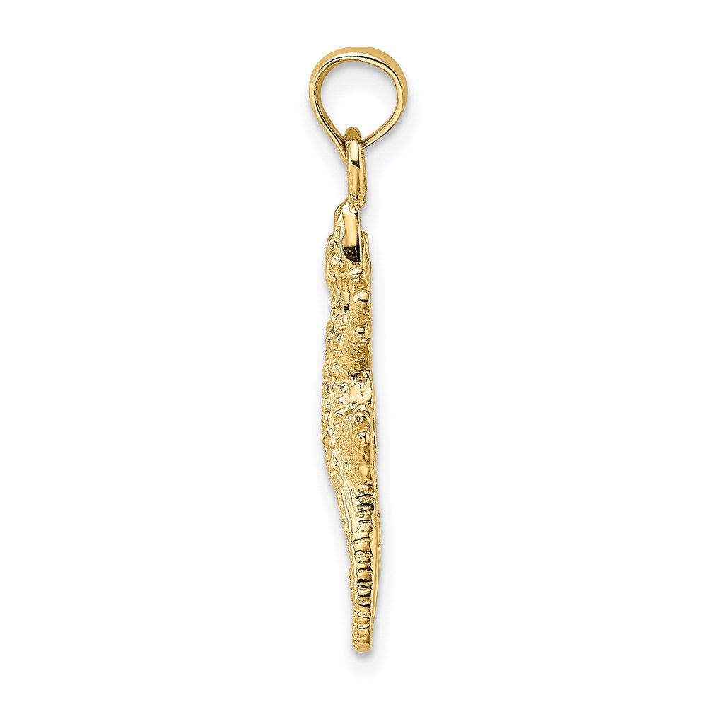 Gold Polished Reptile Pendants