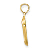 Gold Polished Cat Pendants