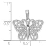 Gold Polished Butterfly PendantsK