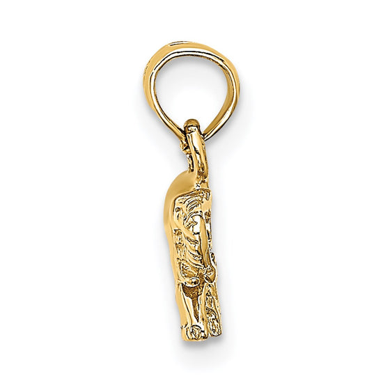 Gold Polished Jungle Animal Pendants