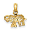 Gold Polished Jungle Animal Pendants