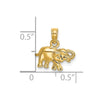 Gold Polished Jungle Animal Pendants