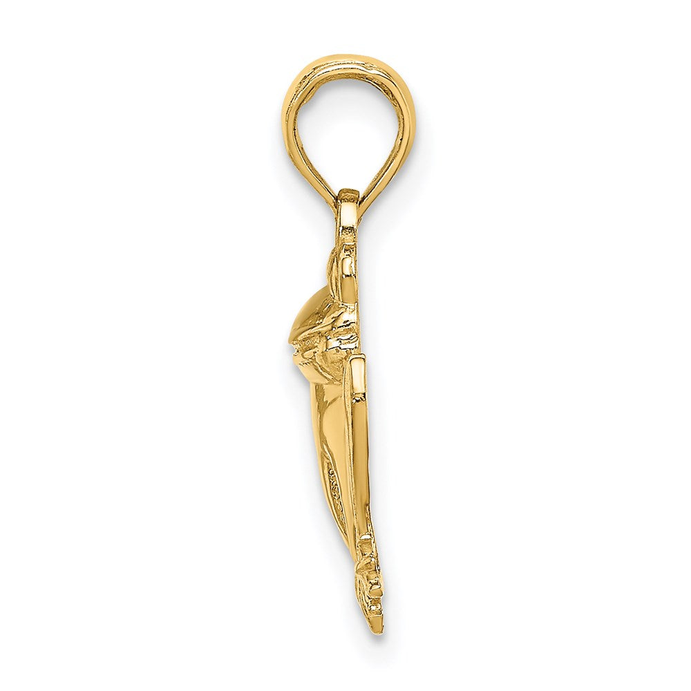 Gold Polished Reptile Pendants