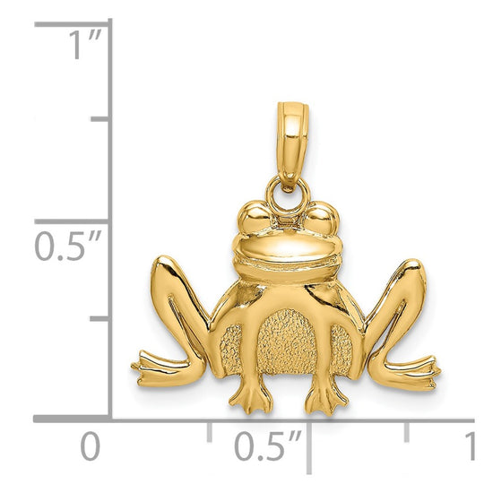 Gold Polished Reptile Pendants