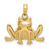 Gold Polished Reptile Pendants