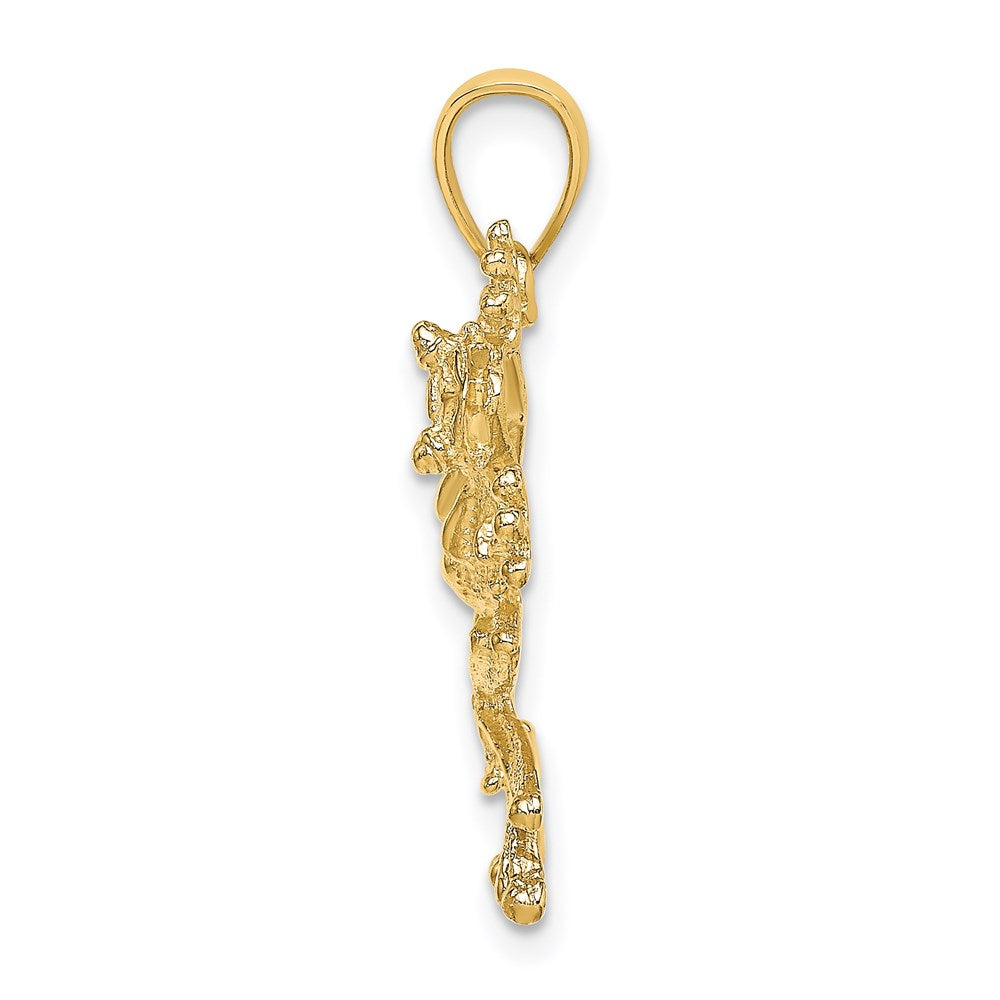 Gold Polished Reptile Pendants
