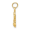 14K I HEART MY CAT Charm