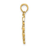 14K Cartoon Rabbit Charm