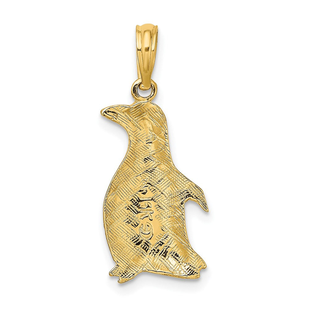 Gold Polished Penguin Pendants