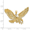 Gold Polished Eagle Pendants