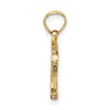 Gold Polished Forest Animal Pendants