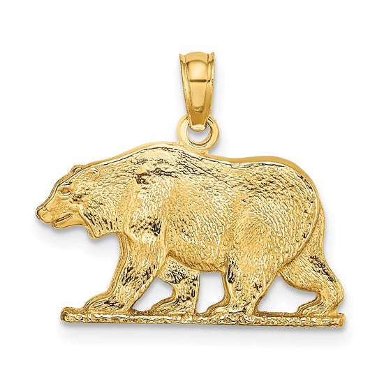 Gold Polished Forest Animal Pendants