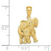 Gold Polished Jungle Animal Pendants