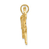 Gold Polished Horse Pendants