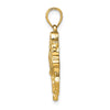 Gold Polished Horse Pendants