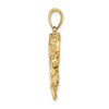Gold Polished Horse Pendants