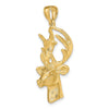 Gold Polished Forest Animal Pendants