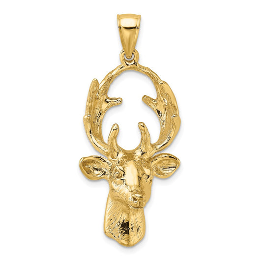 Gold Polished Forest Animal Pendants