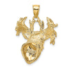 Gold Polished Forest Animal Pendants