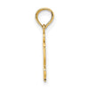 14K I HEART Butterfly Charm