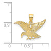Gold Polished Eagle Pendants