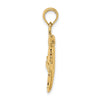 Gold Polished Reptile Pendants